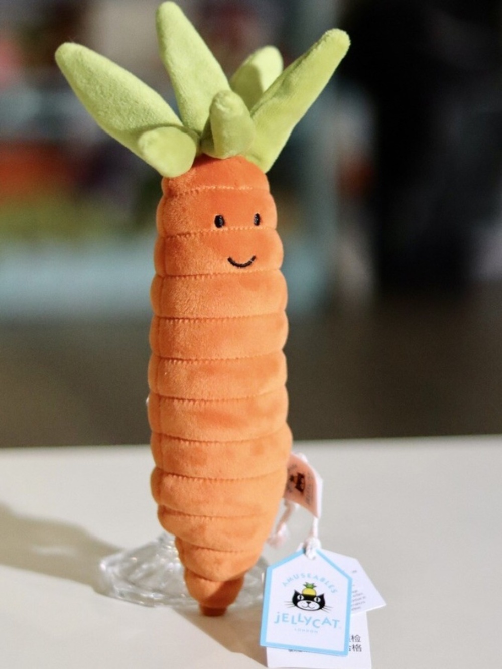 NWT Jellycat Vivacious Vegetable Carrot Plush – NEW WITH TAGS (NWT)